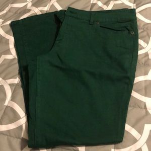 Dark green Limited jeans